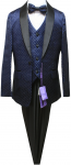 BOYS 5PC. SUIT (NAVY-SILVER) 2121424